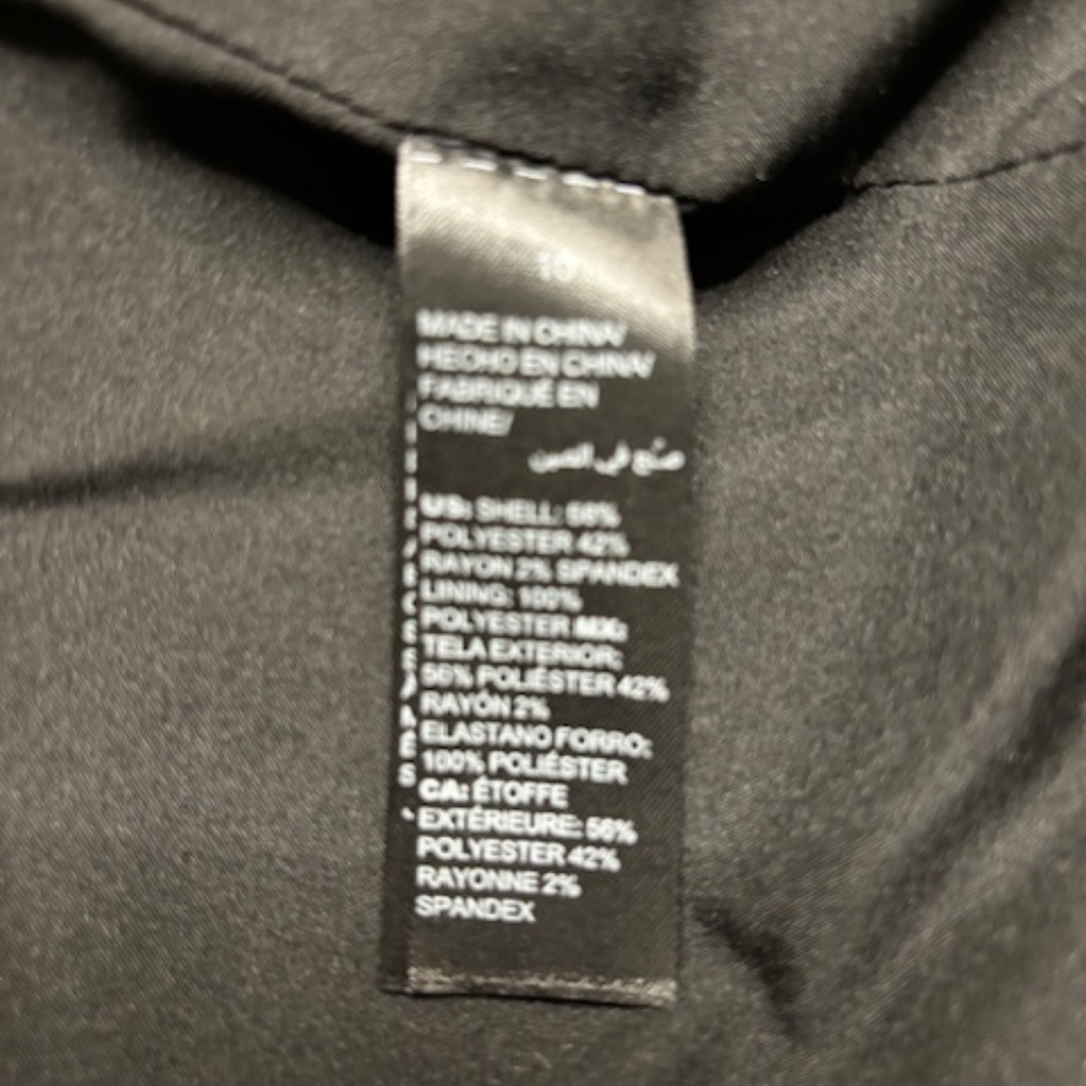 WHBM - Double Breasted Plaid Pattern Jacket - Picture 7 of 7